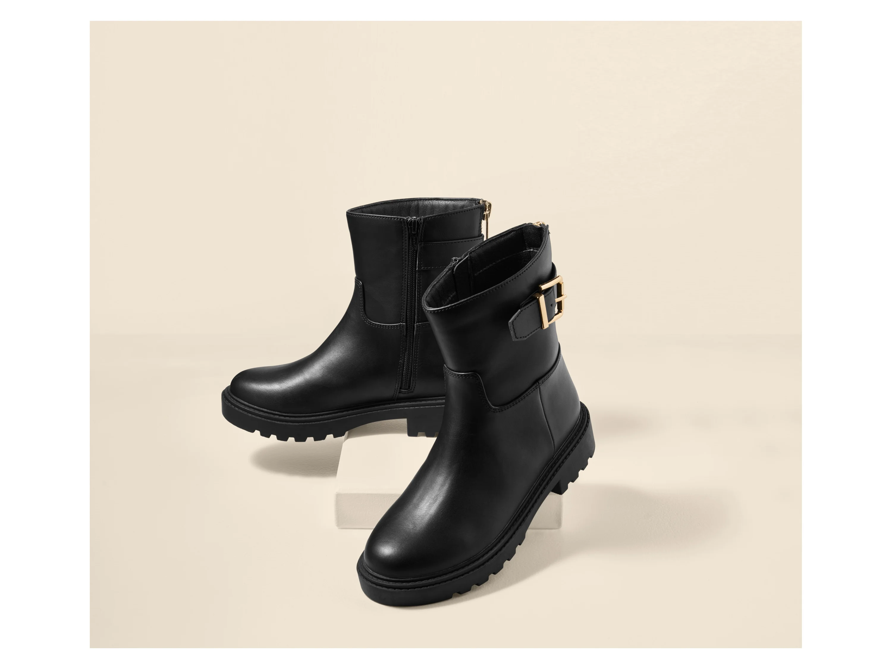 ESMARA® Damen Stiefeletten (Schwarz, 36) – Bild 2 von 4