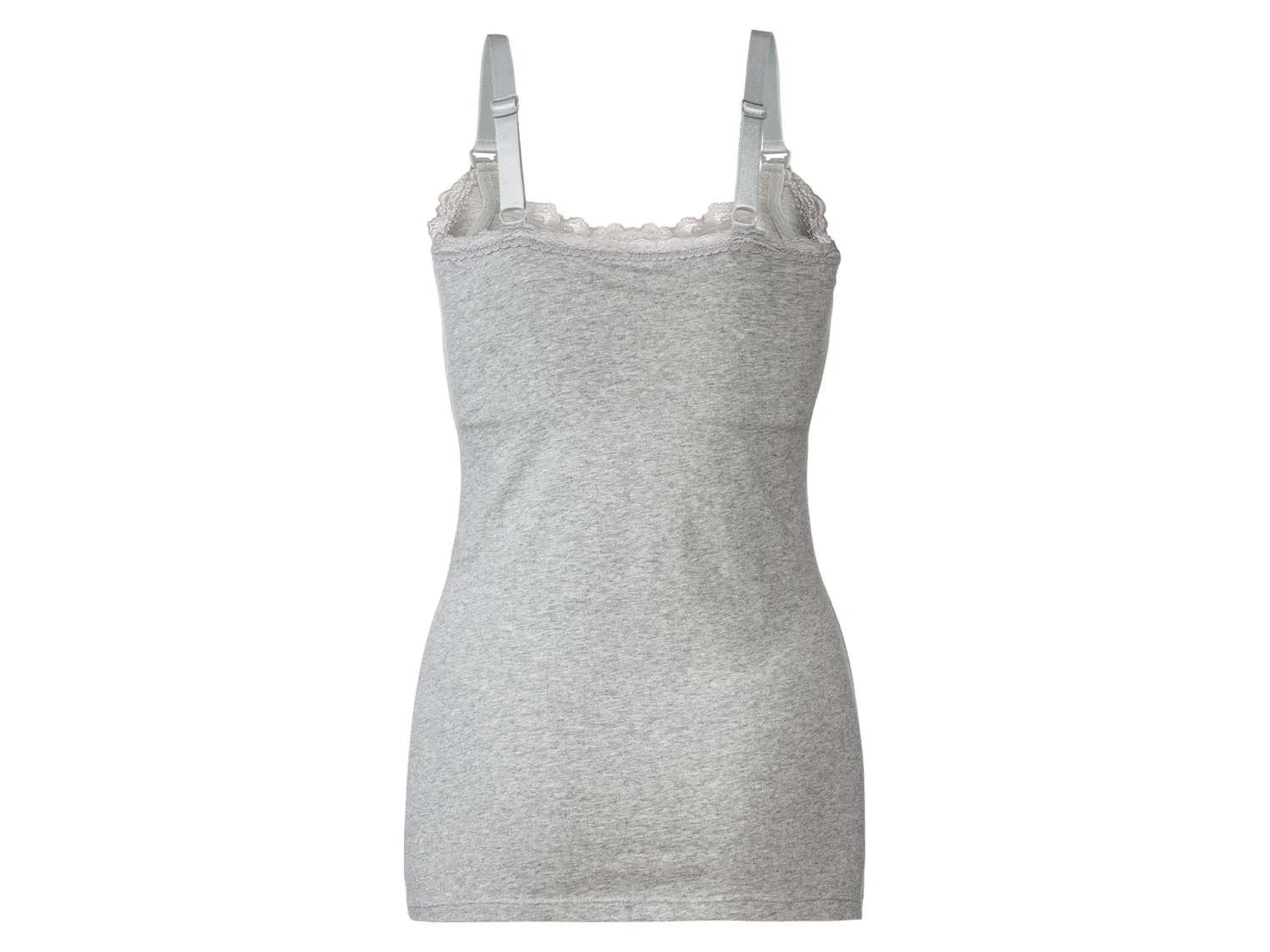 ESMARA® Damen Still Tops 2er (hellblau/mittelgrau, XS(32/34)) – Bild 4 von 4