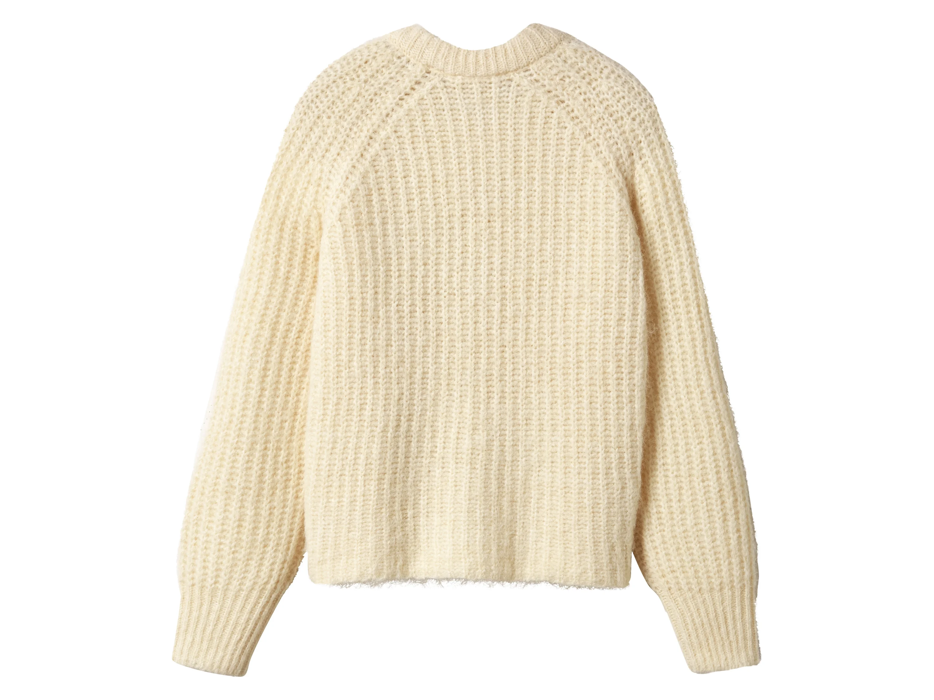 ESMARA® Damen Strickcardigan (Creme, L(44/46)) – Bild 3 von 3