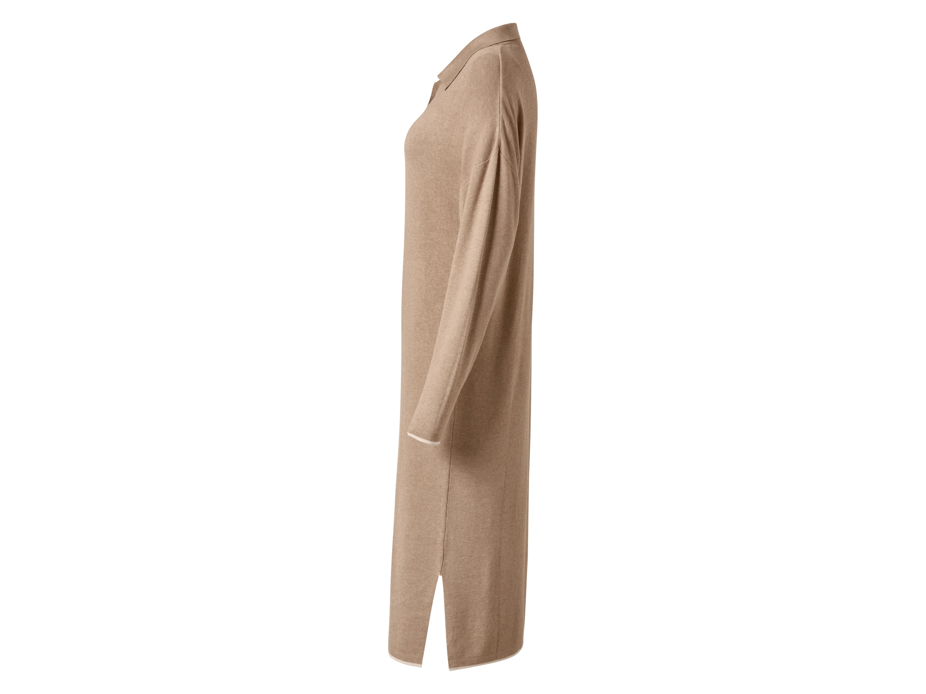 ESMARA® Damen Strickkleid, mit langen Ärmeln (Beige, S(36/38)) – Bild 4 von 4