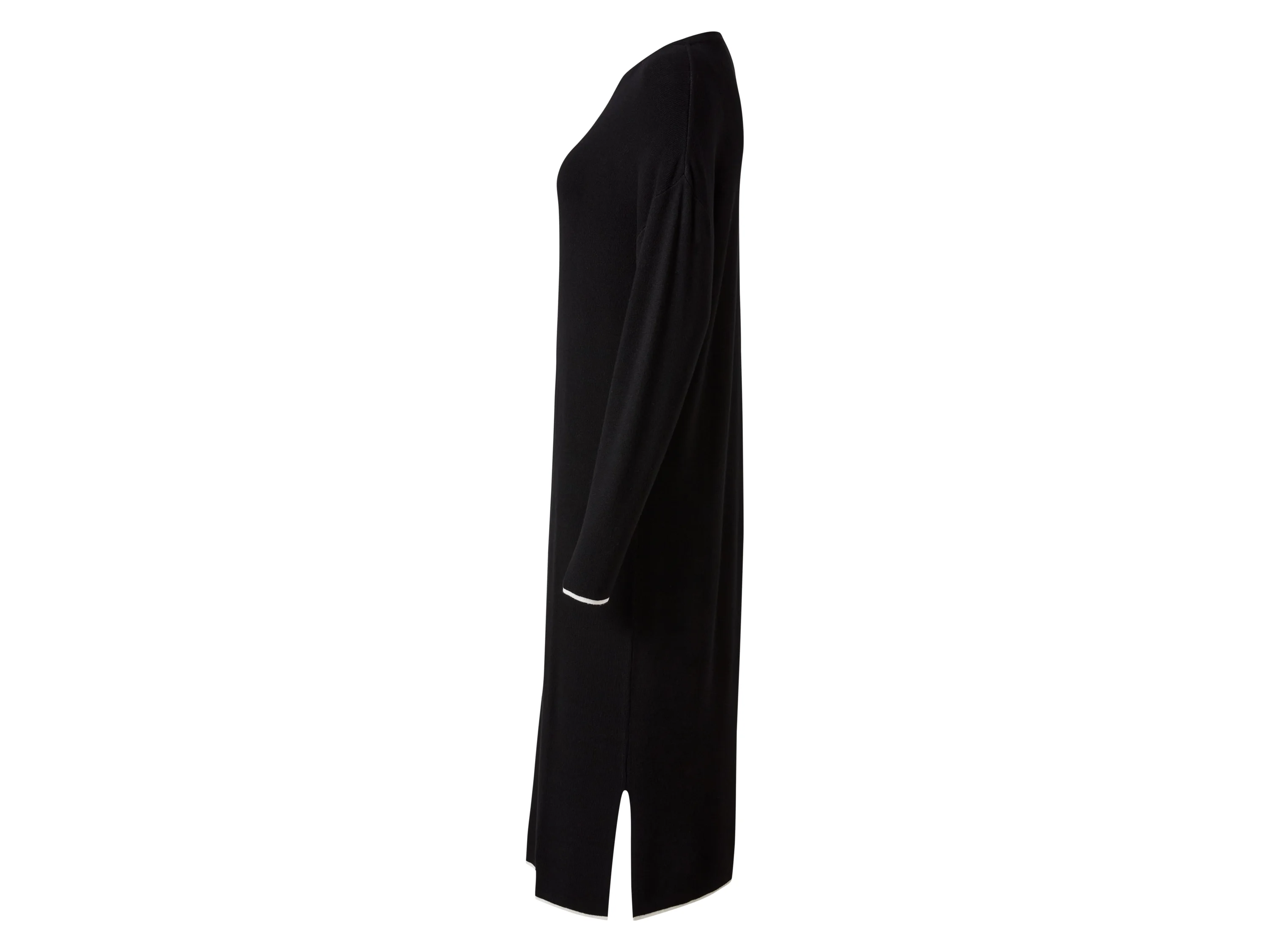 ESMARA® Damen Strickkleid, mit langen Ärmeln (Schwarz, M(40/42)) – Bild 4 von 4