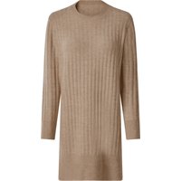 ESMARA® Damen Strickkleid (Beige, M(40/42))