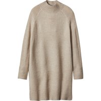 ESMARA® Damen Strickkleid (Beige, M(40/42))