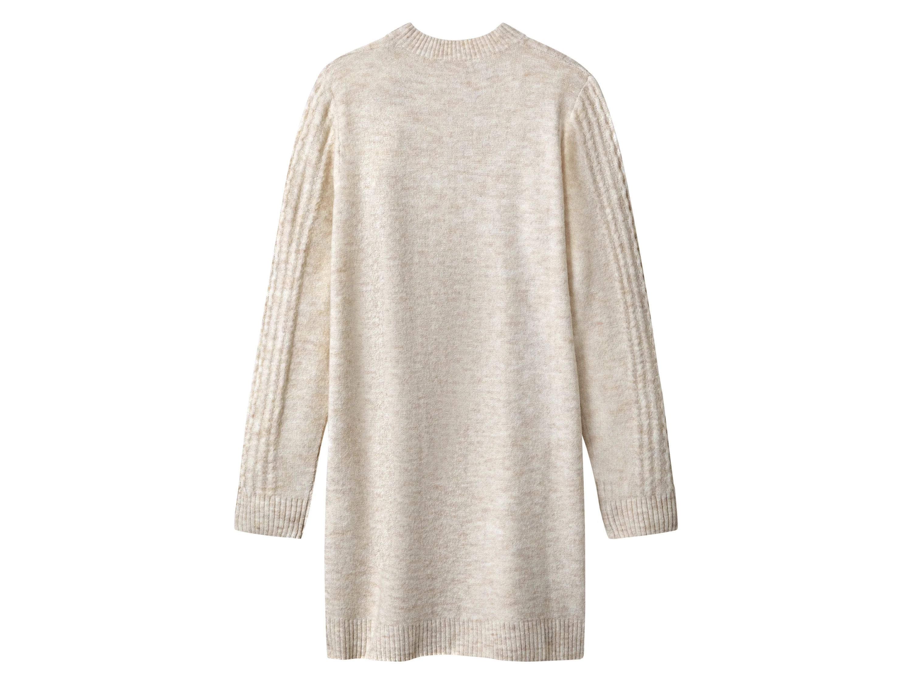 ESMARA® Damen Strickkleid (Beige, M(40/42)) – Bild 3 von 4