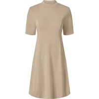 ESMARA® Damen Strickkleid (Beige, L(44/46))