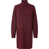 ESMARA® Damen Strickkleid (Bordeaux, XS(32/34))