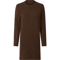 ESMARA® Damen Strickkleid (Braun, S(36/38))