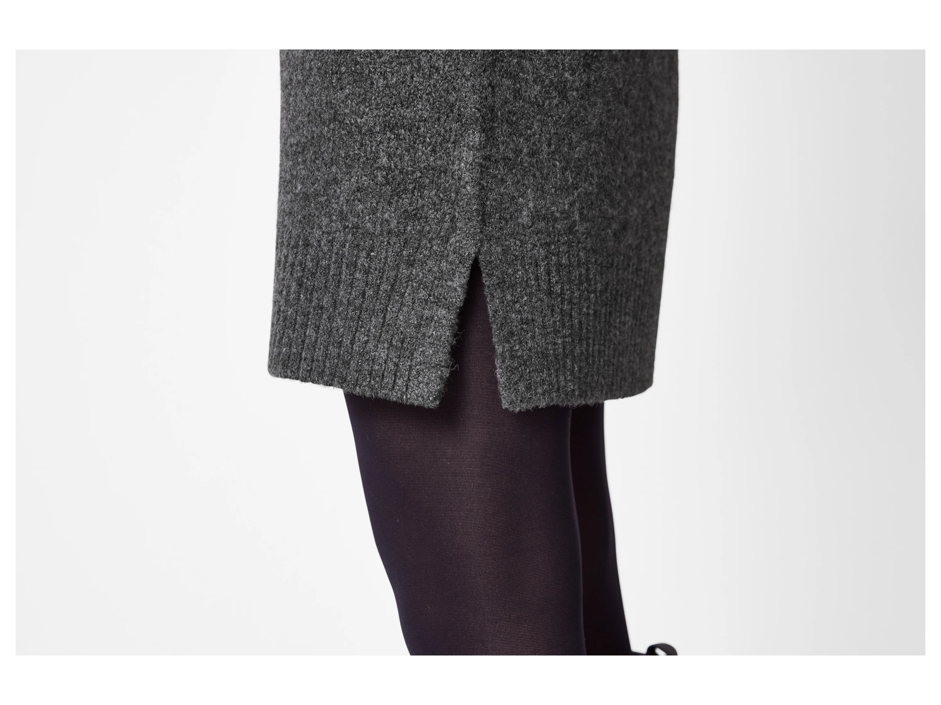 ESMARA® Damen Strickkleid (Grau, L(44/46)) – Bild 4 von 4