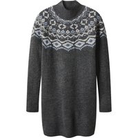 ESMARA® Damen Strickkleid (Grau, L(44/46))