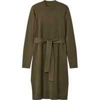ESMARA® Damen Strickkleid (Olive, M(40/42))
