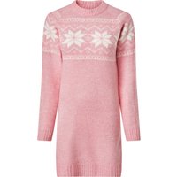 ESMARA® Damen Strickkleid (Pink, L(44/46))