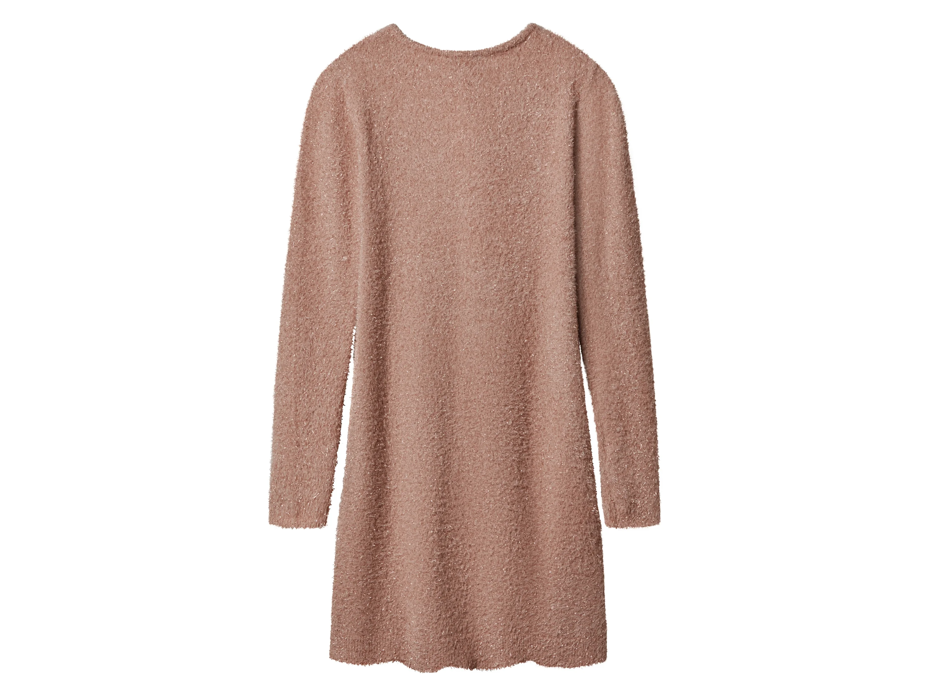 ESMARA® Damen Strickkleid Rippe (Kupfer, M(40/42)) – Bild 3 von 4
