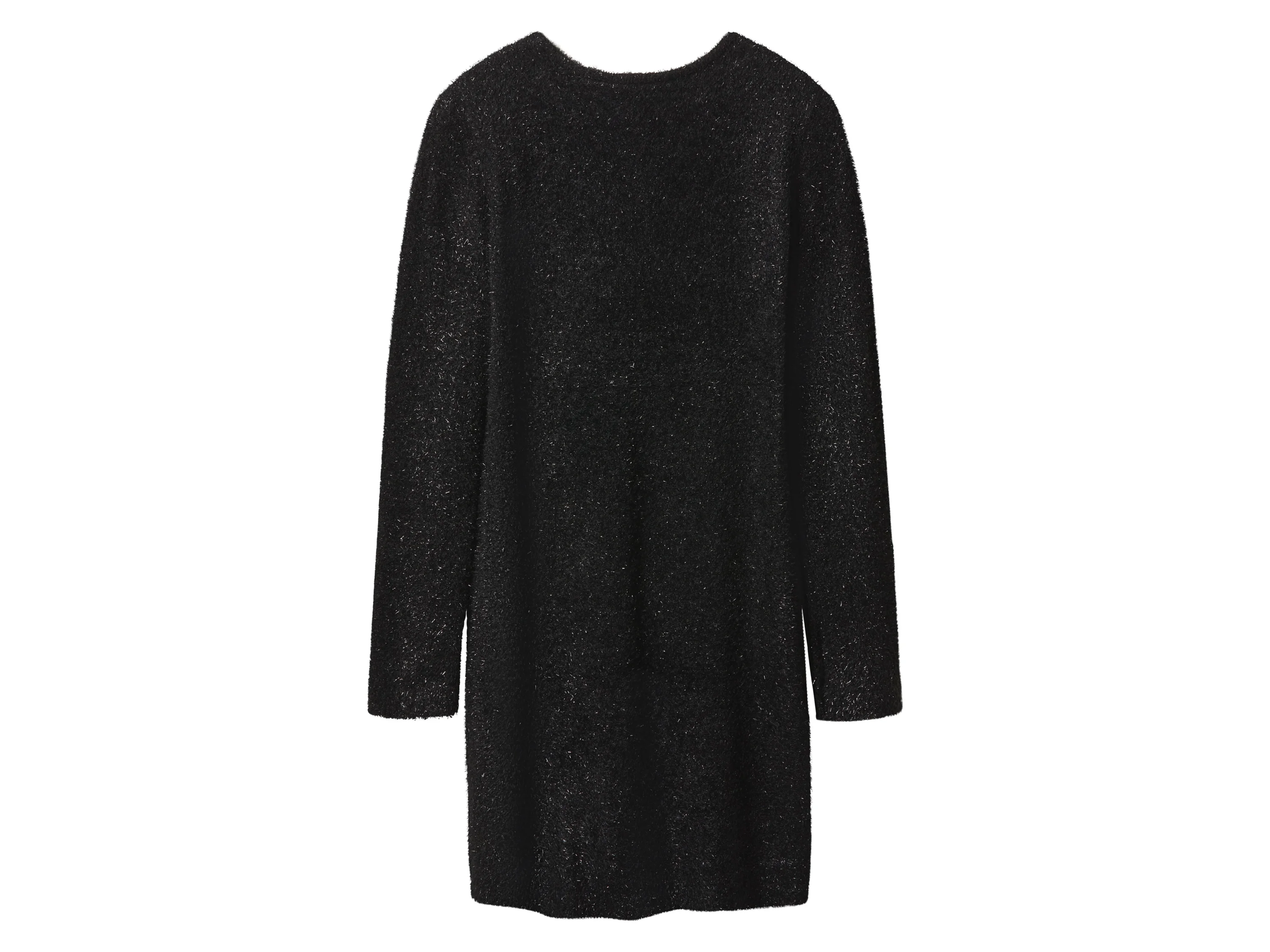 ESMARA® Damen Strickkleid Rippe (Schwarz, M(40/42)) – Bild 3 von 4