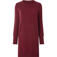 ESMARA® Damen Strickkleid (Rot, XS(32/34))