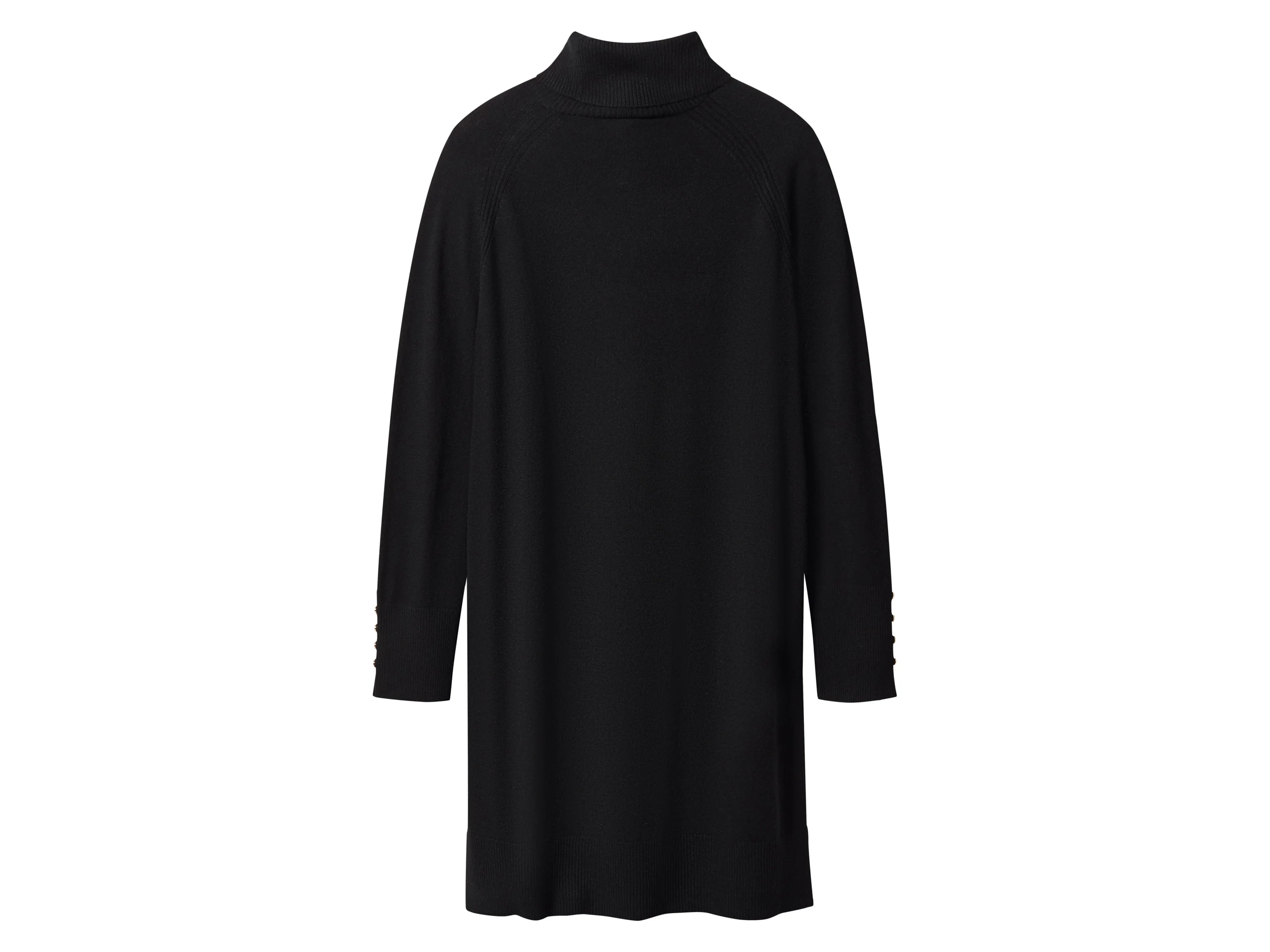 ESMARA® Damen Strickkleid (Schwarz, L(44/46)) – Bild 3 von 4
