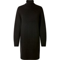 ESMARA® Damen Strickkleid (Schwarz, XS(32/34))