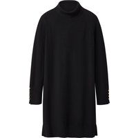 ESMARA® Damen Strickkleid (Schwarz, M(40/42))