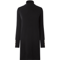 ESMARA® Damen Strickkleid (Schwarz, XL(48/50))