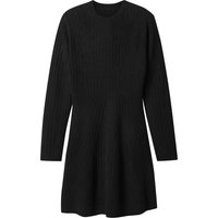 ESMARA® Damen Strickkleid (Schwarz, S(36/38))