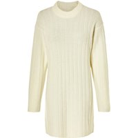 ESMARA® Damen Strickkleid (Weiß, S(36/38))