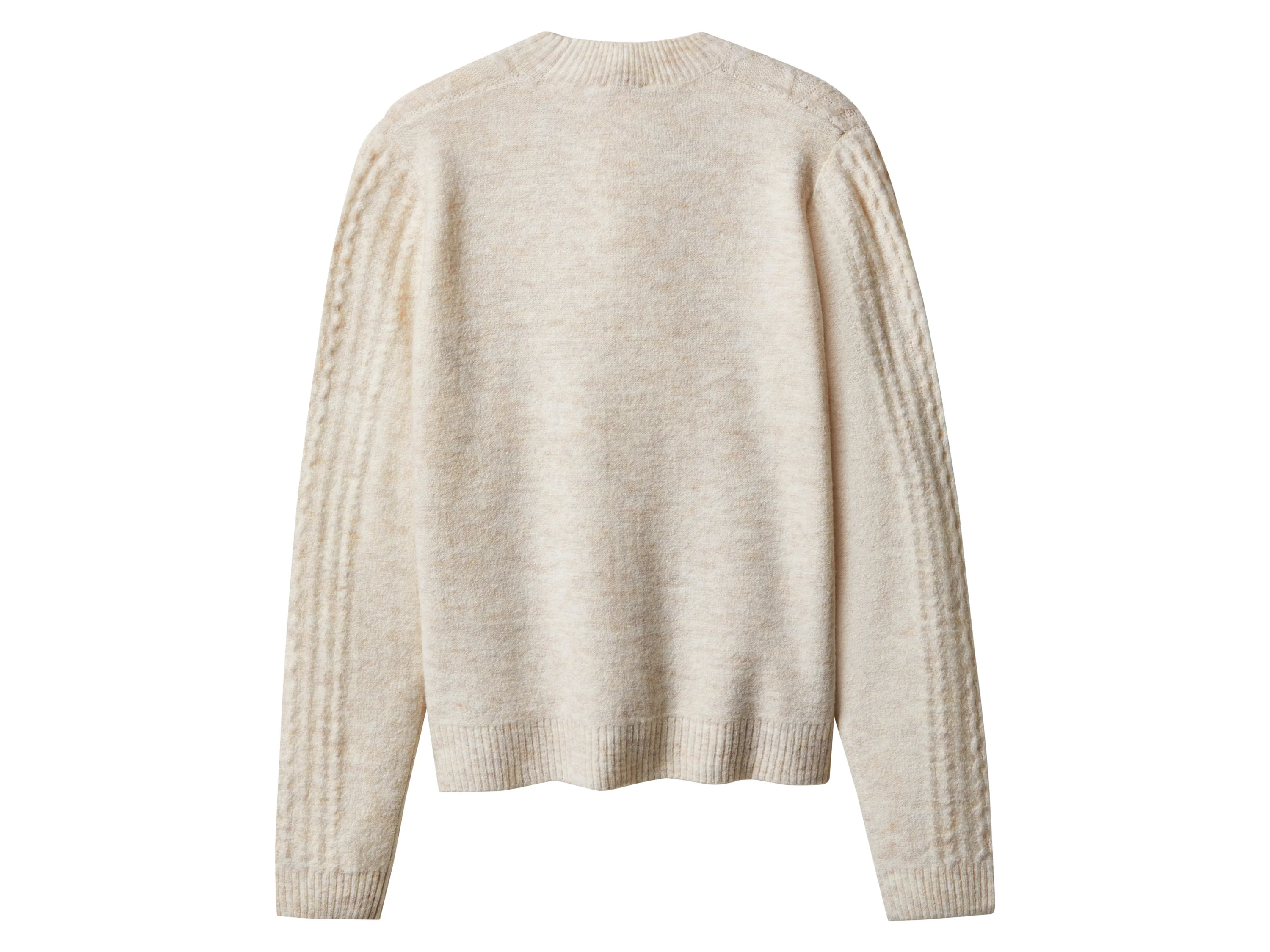 ESMARA® Damen Strickpullover (Beige, L (44/46)) – Bild 3 von 3