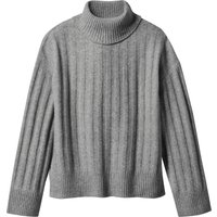 ESMARA® Damen Strickpullover (Grau, M(40/42))