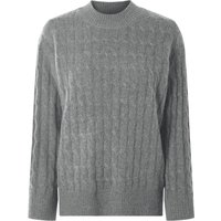 ESMARA® Damen Strickpullover (Grau, XL (48/50))