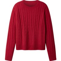 ESMARA® Damen Strickpullover (Rot, M(40/42))