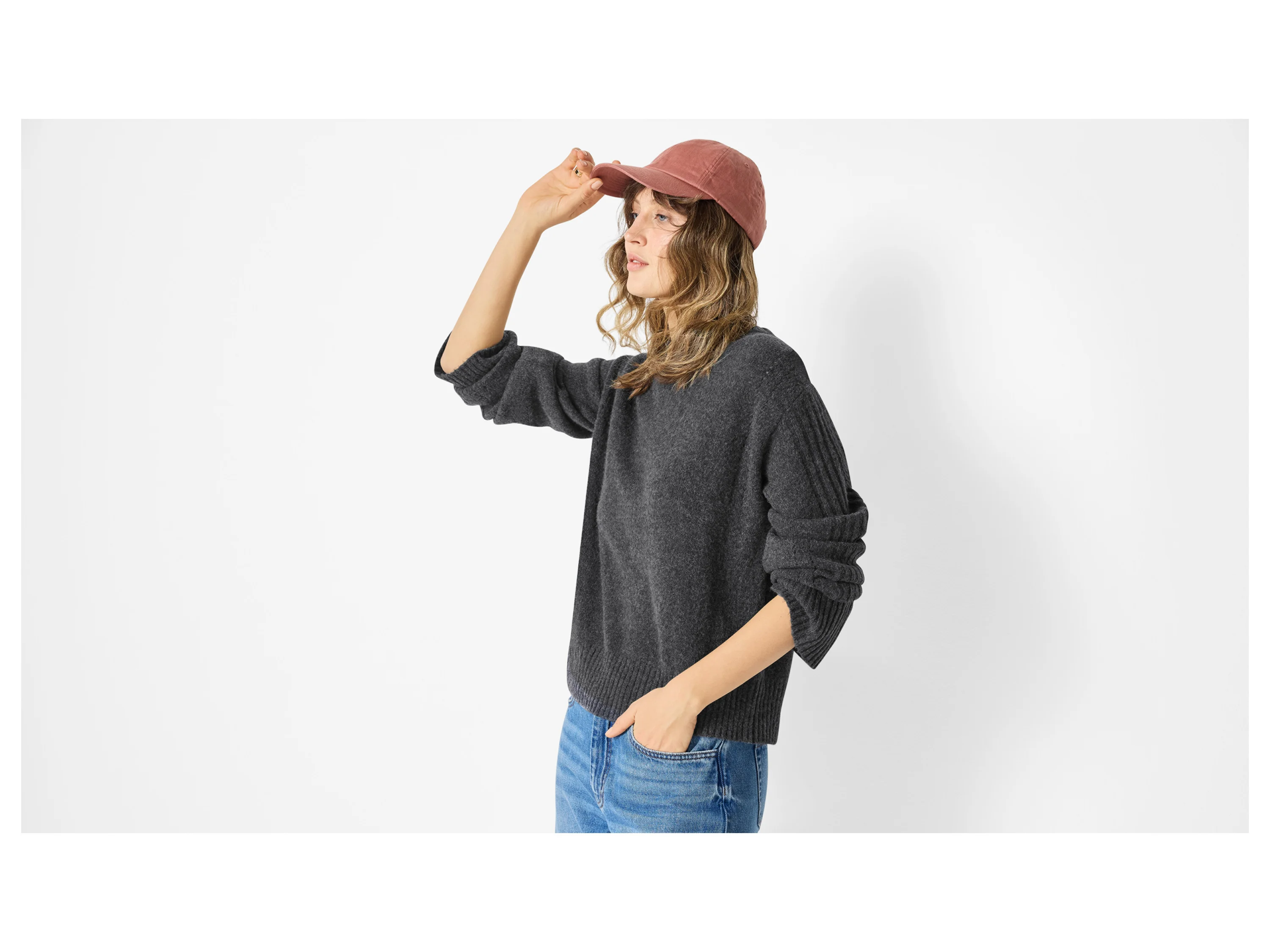 ESMARA® Damen Strickpullover (Schwarz, XS(32/34)) – Bild 2 von 4