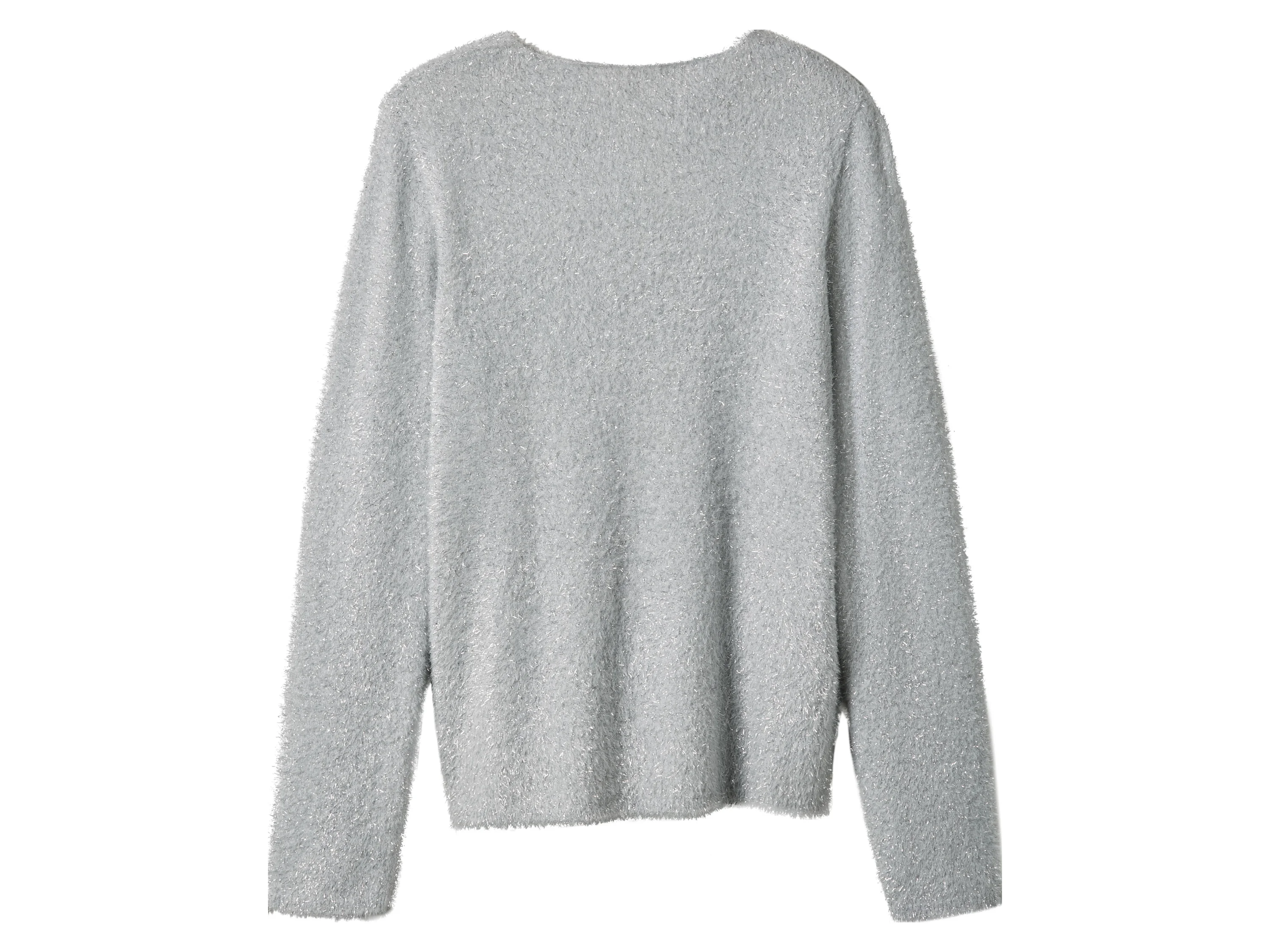 ESMARA® Damen Strickpullover (Silber, M(40/42)) – Bild 3 von 4