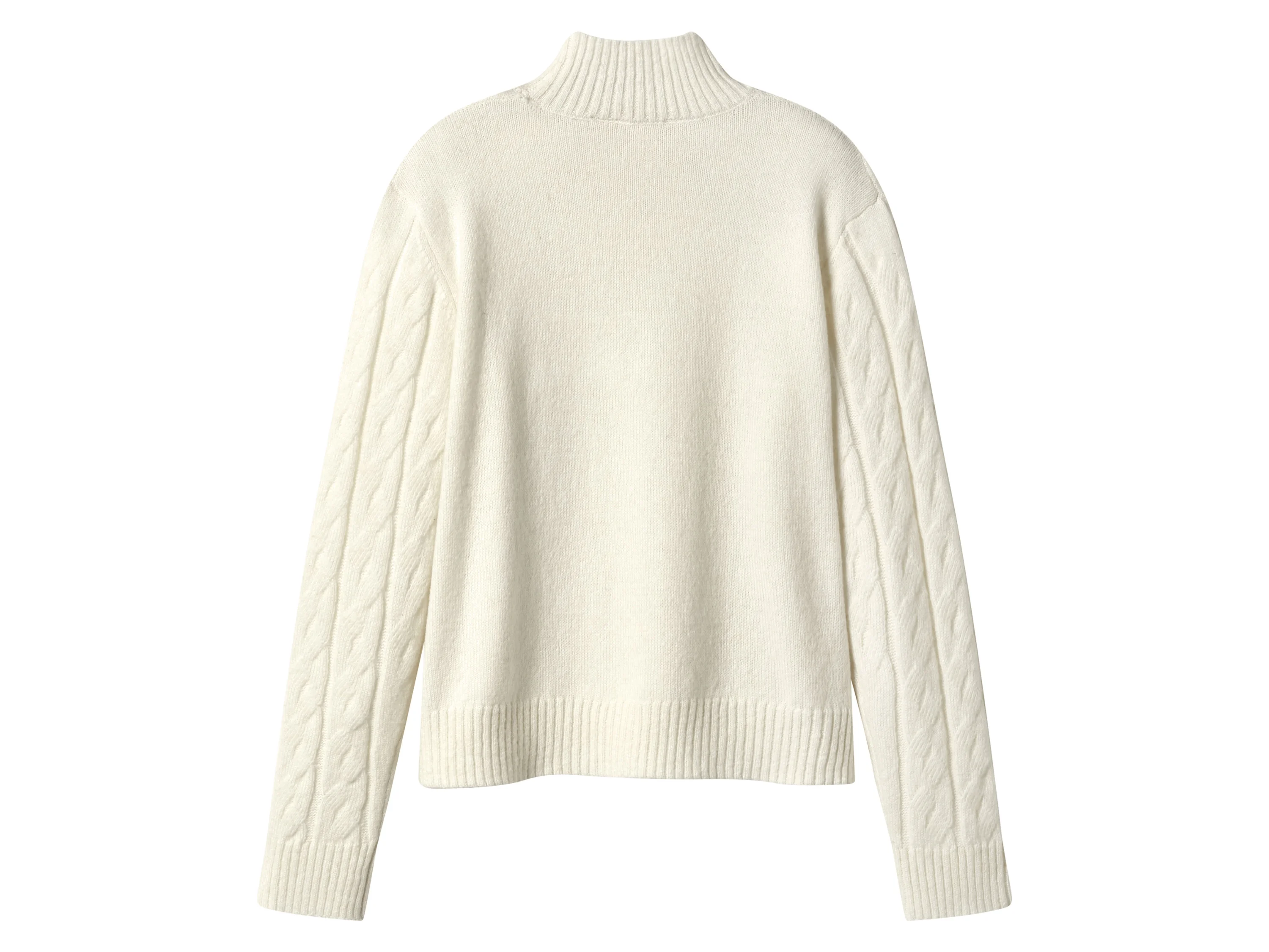ESMARA® Damen Strickpullover (Weiß, XS(32/34)) – Bild 3 von 4