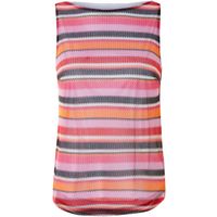ESMARA® Damen Stricktop, mit leicht verlängerter Rückseite (rot/pink/orange, 44)