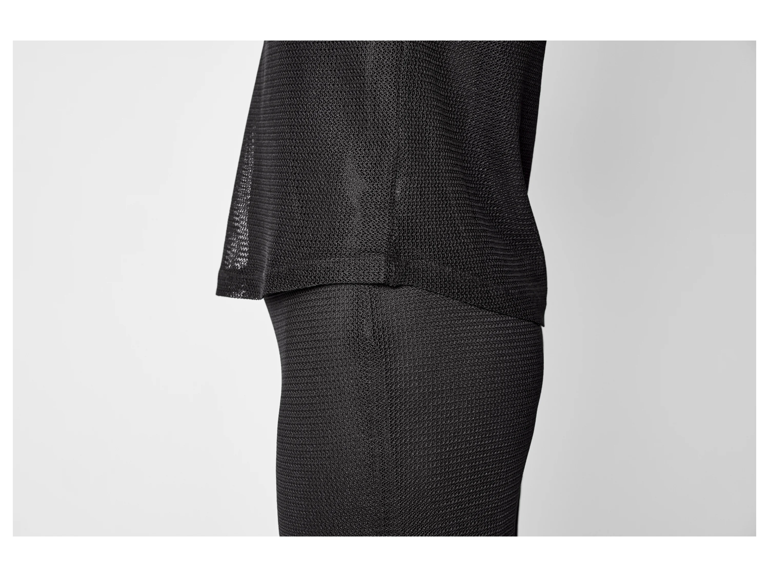 ESMARA® Damen Stricktop, mit leicht verlängerter Rückseite (Schwarz, 34) – Bild 4 von 4