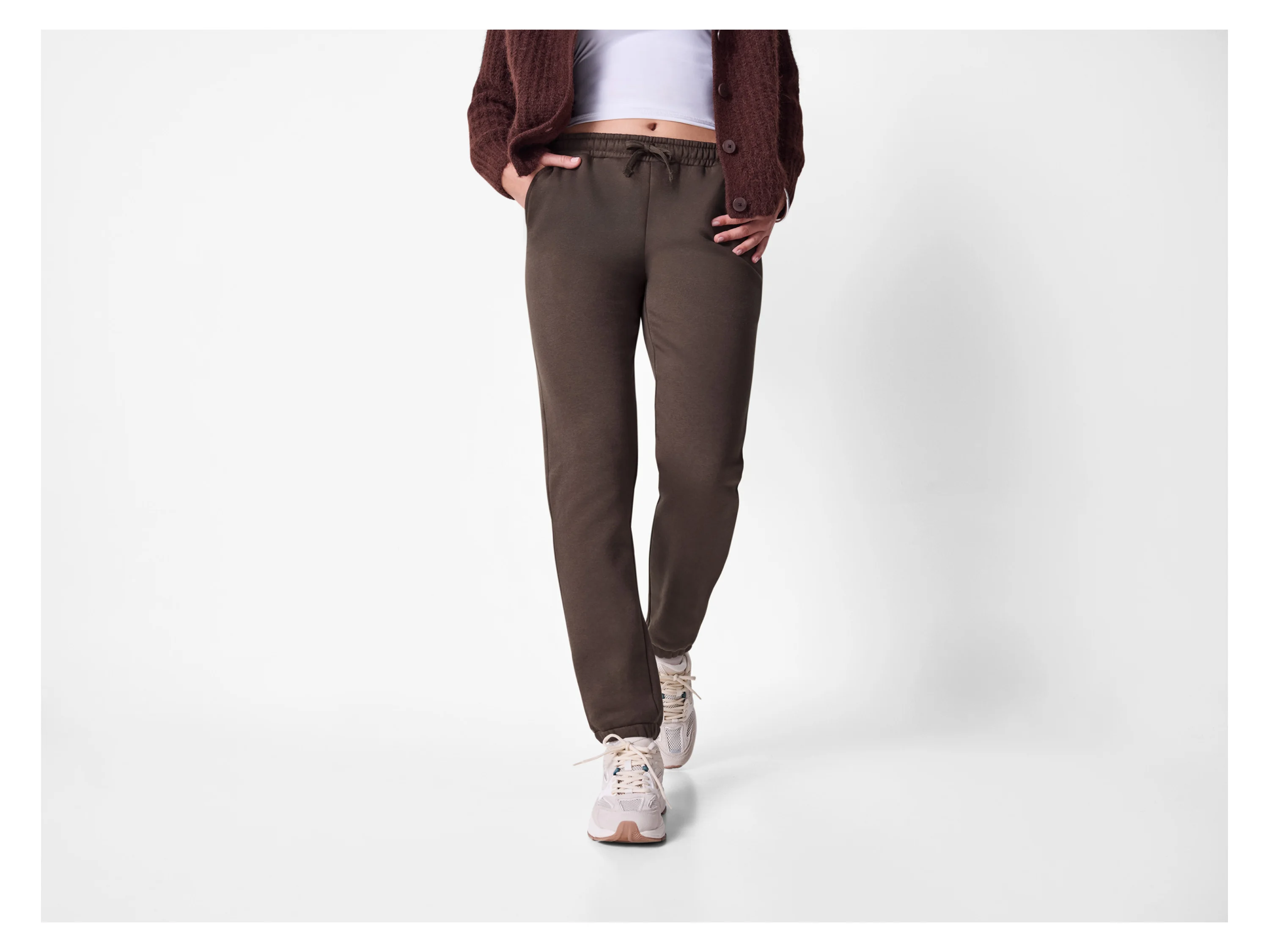 ESMARA® Damen Sweathose (Braun, XS(32/34)) – Bild 2 von 3