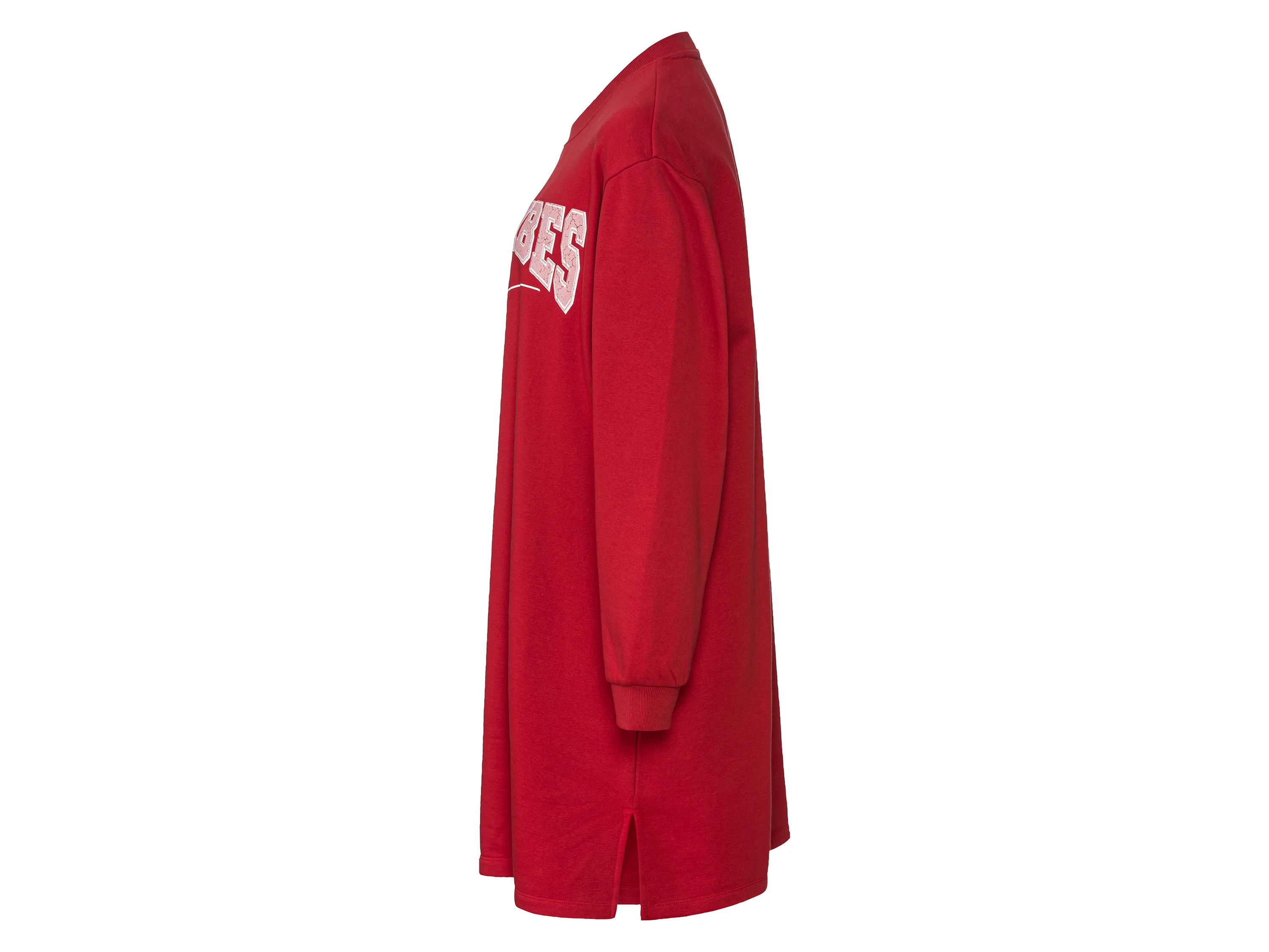 ESMARA® Damen Sweatkleid (Rot, S(36/38)) – Bild 3 von 4