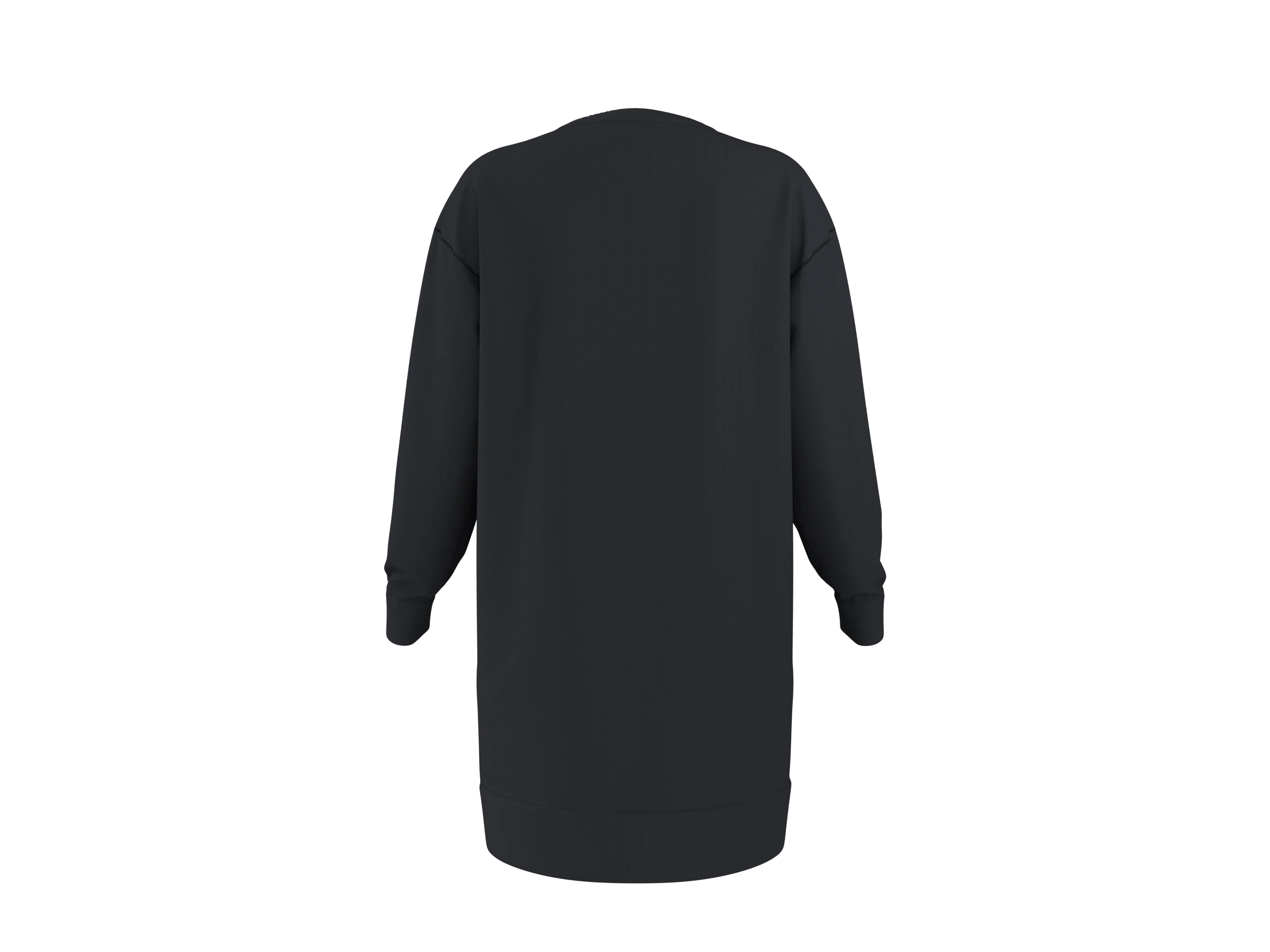 ESMARA® Damen Sweatkleid (Schwarz, S(36/38)) – Bild 4 von 4