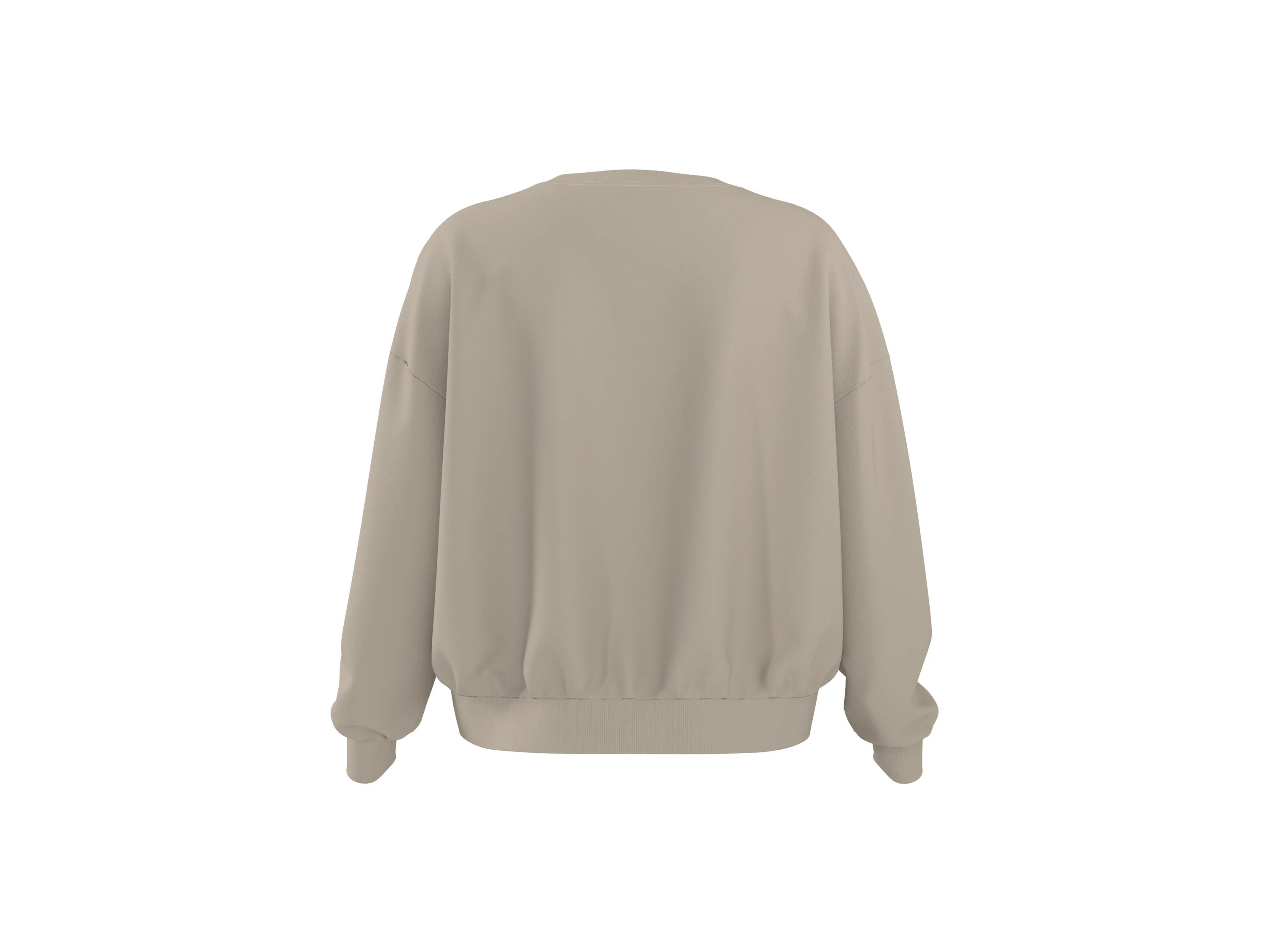 ESMARA® Damen Sweatpullover (Beige, M(40/42)) – Bild 3 von 4