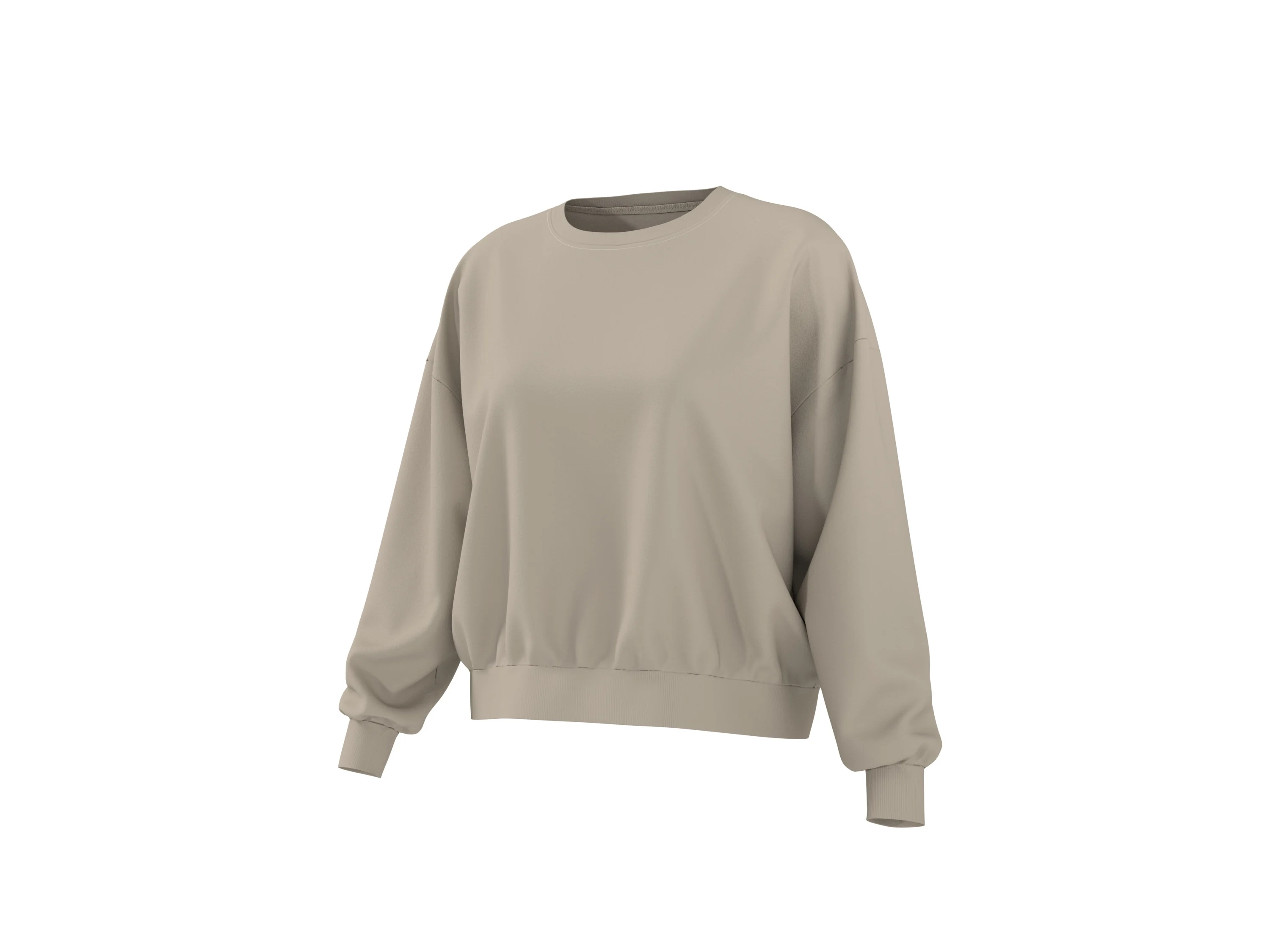 ESMARA® Damen Sweatpullover (Beige, M(40/42)) – Bild 4 von 4