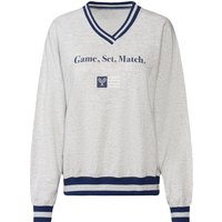 ESMARA® Damen Sweatpullover Oversized (Grau, S(36/38))