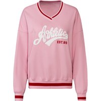 ESMARA® Damen Sweatpullover Oversized (Pink, XS(32/34))