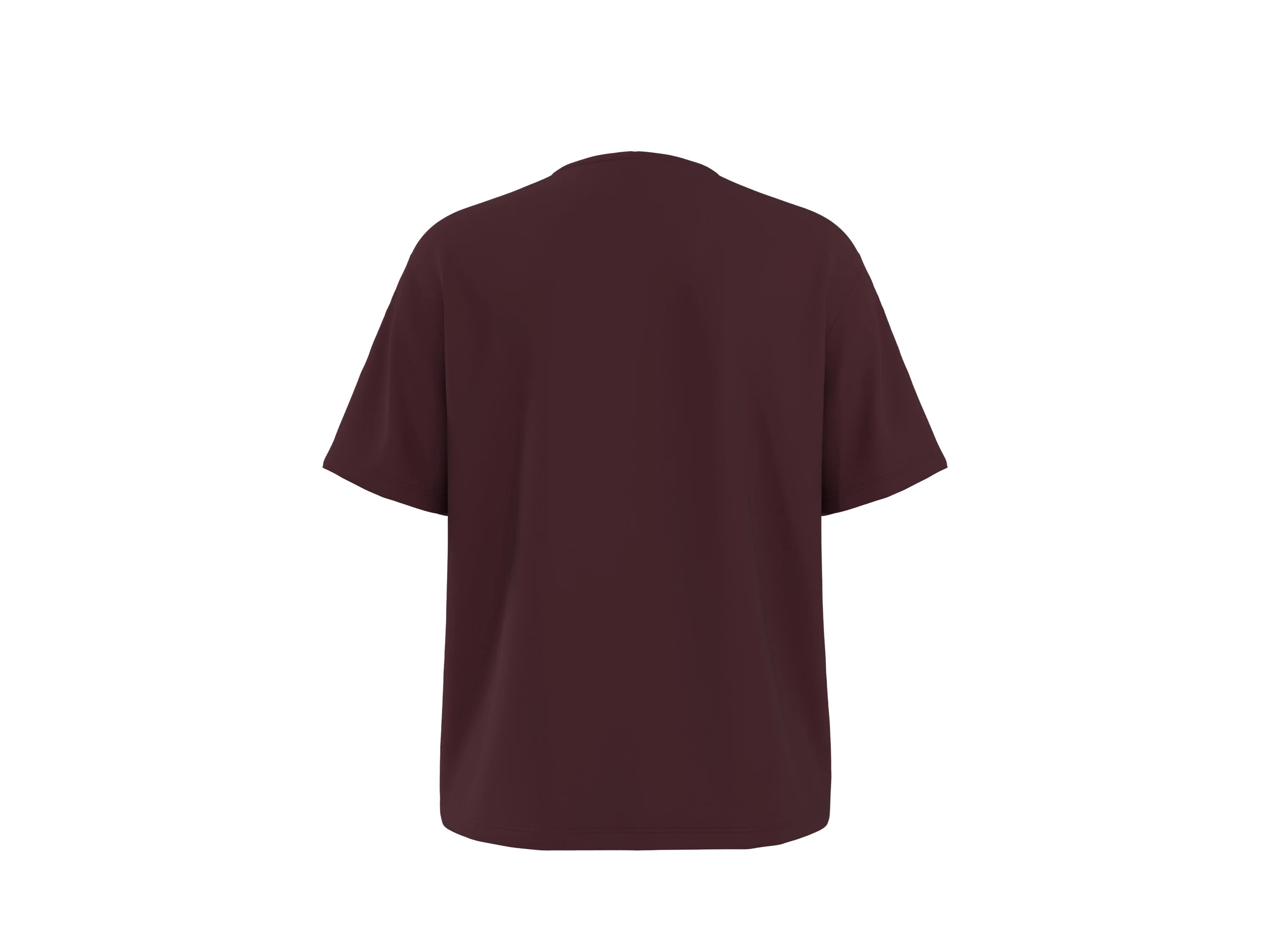 ESMARA® Damen T-Shirt (Bordeaux, XS(32/34)) – Bild 4 von 4