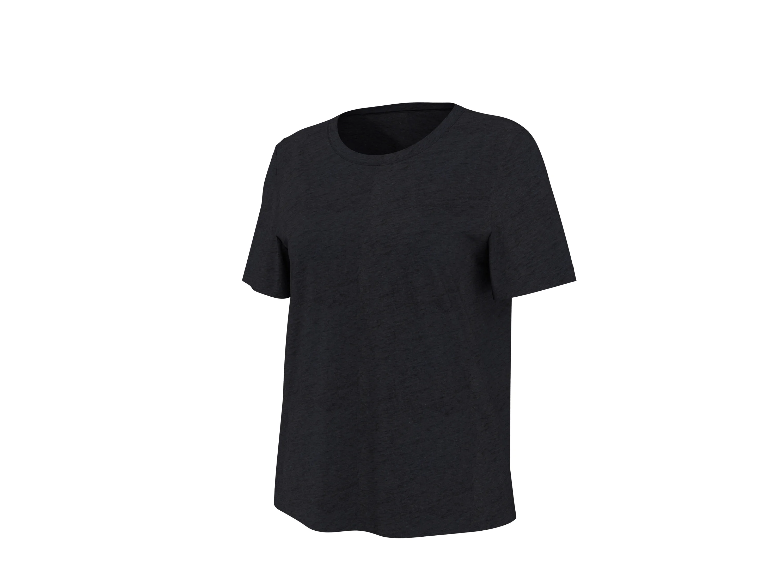 ESMARA® Damen T-Shirt mit Leinen (Schwarz, S(36/38)) – Bild 4 von 4