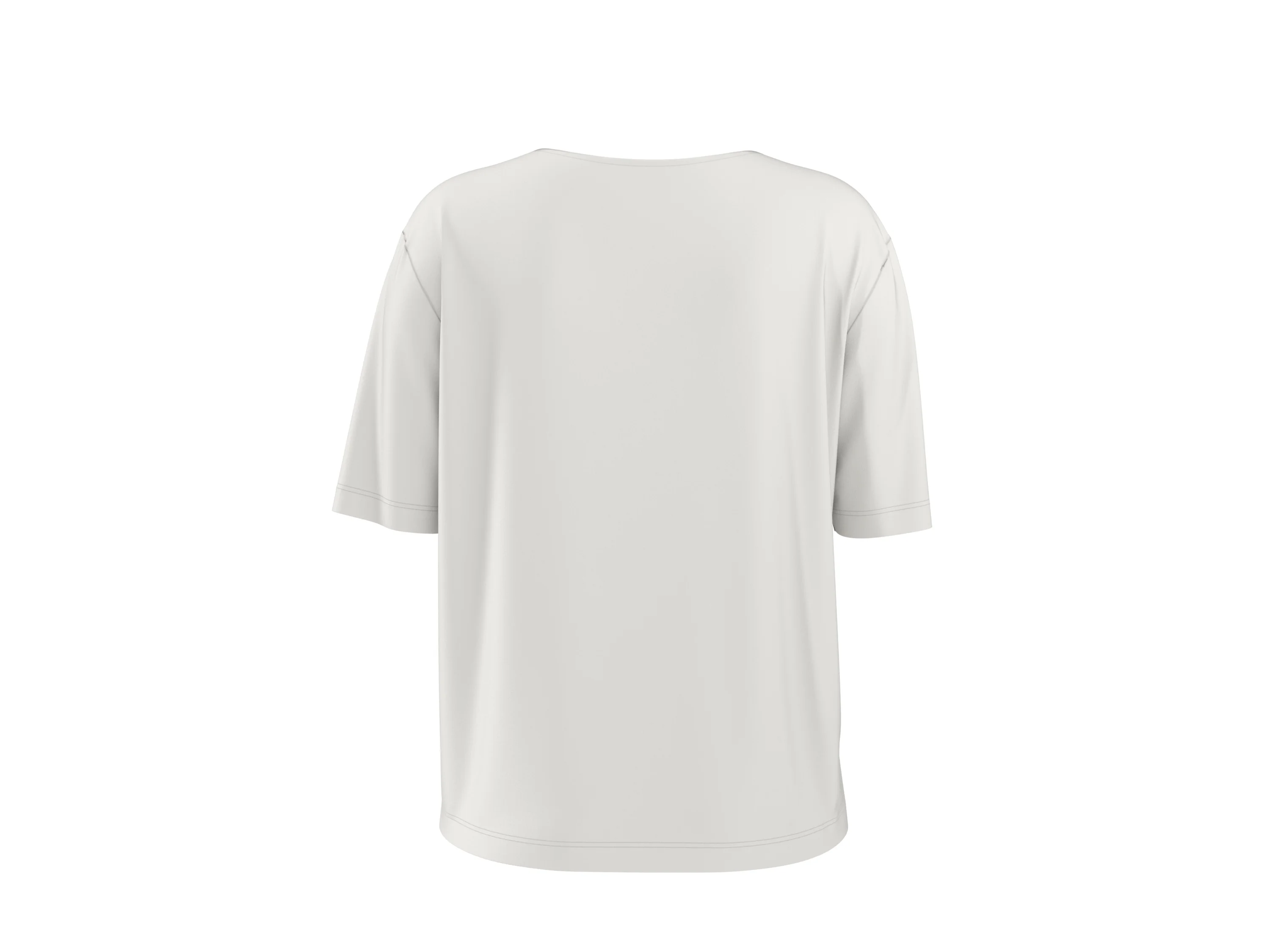 ESMARA® Damen T-Shirt (Weiß, L(44/46)) – Bild 4 von 4
