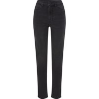 ESMARA® Damen Thermo-Jeans, Straight Fit, normale Leibhöhe (Dunkelgrau, 36)
