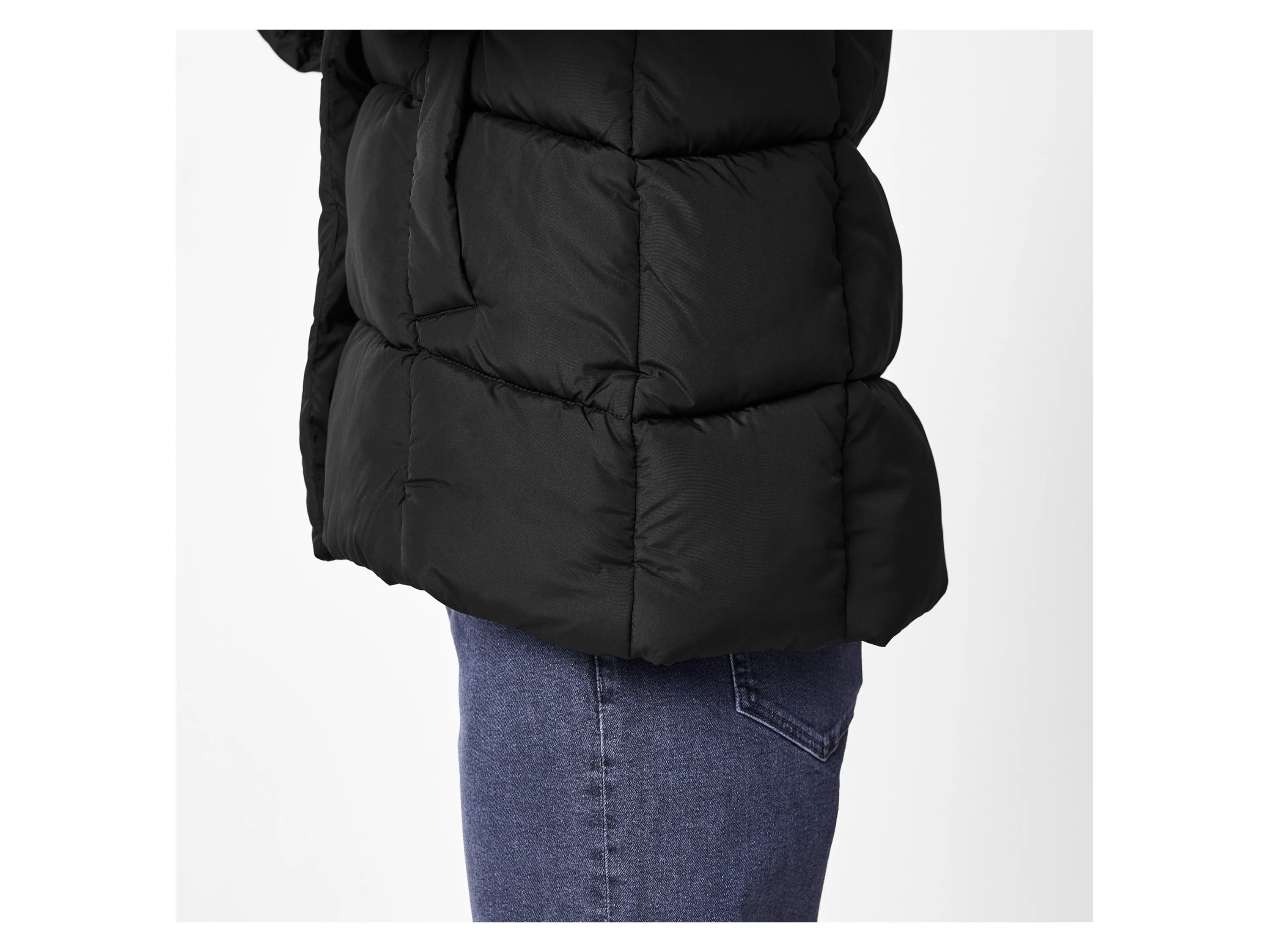 ESMARA® Damen Thermo-Steppjacke (Schwarz, XL(48/50)) – Bild 4 von 4