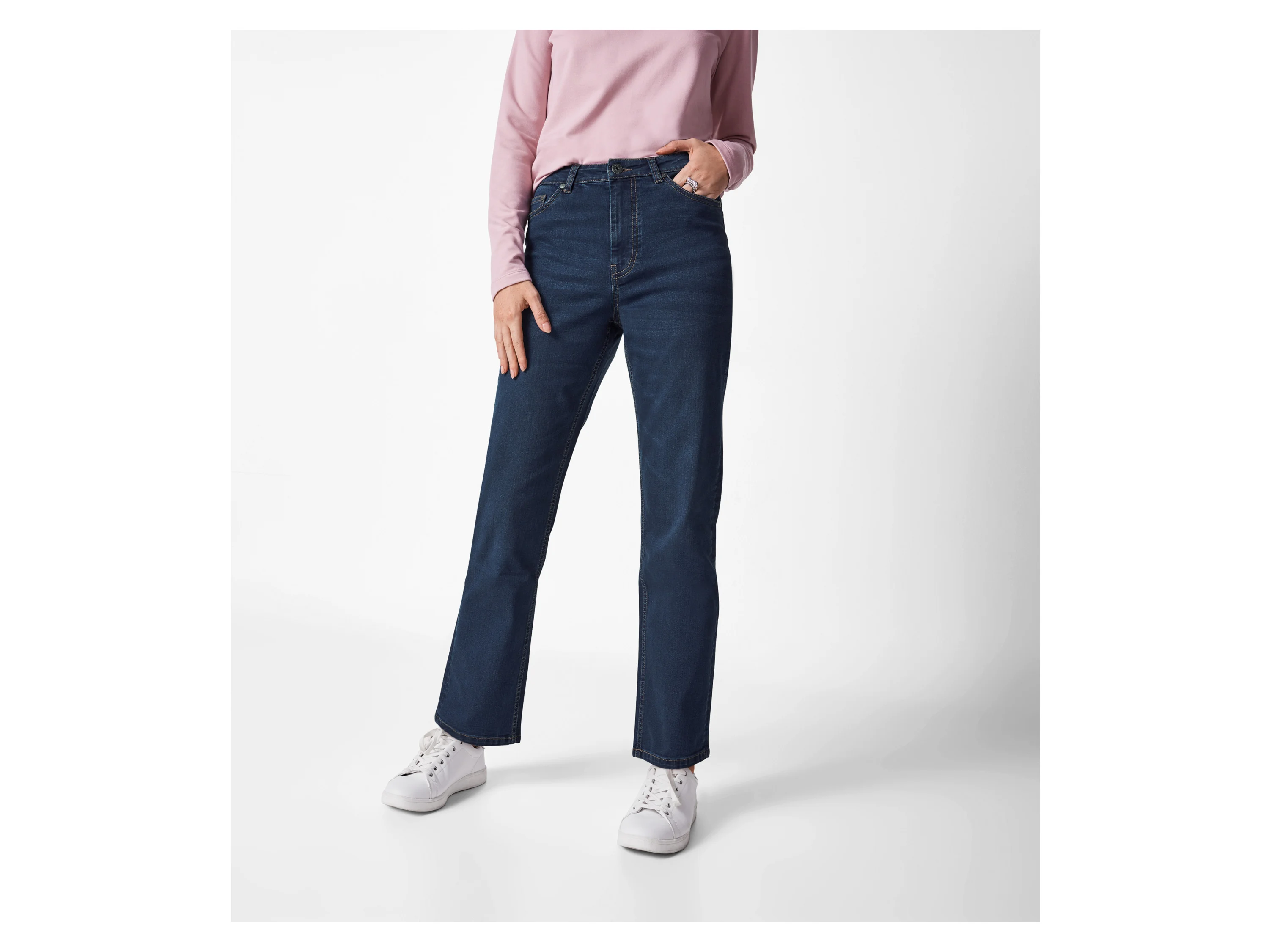 ESMARA® Damen Thermojeans (Blau, 36) – Bild 2 von 3