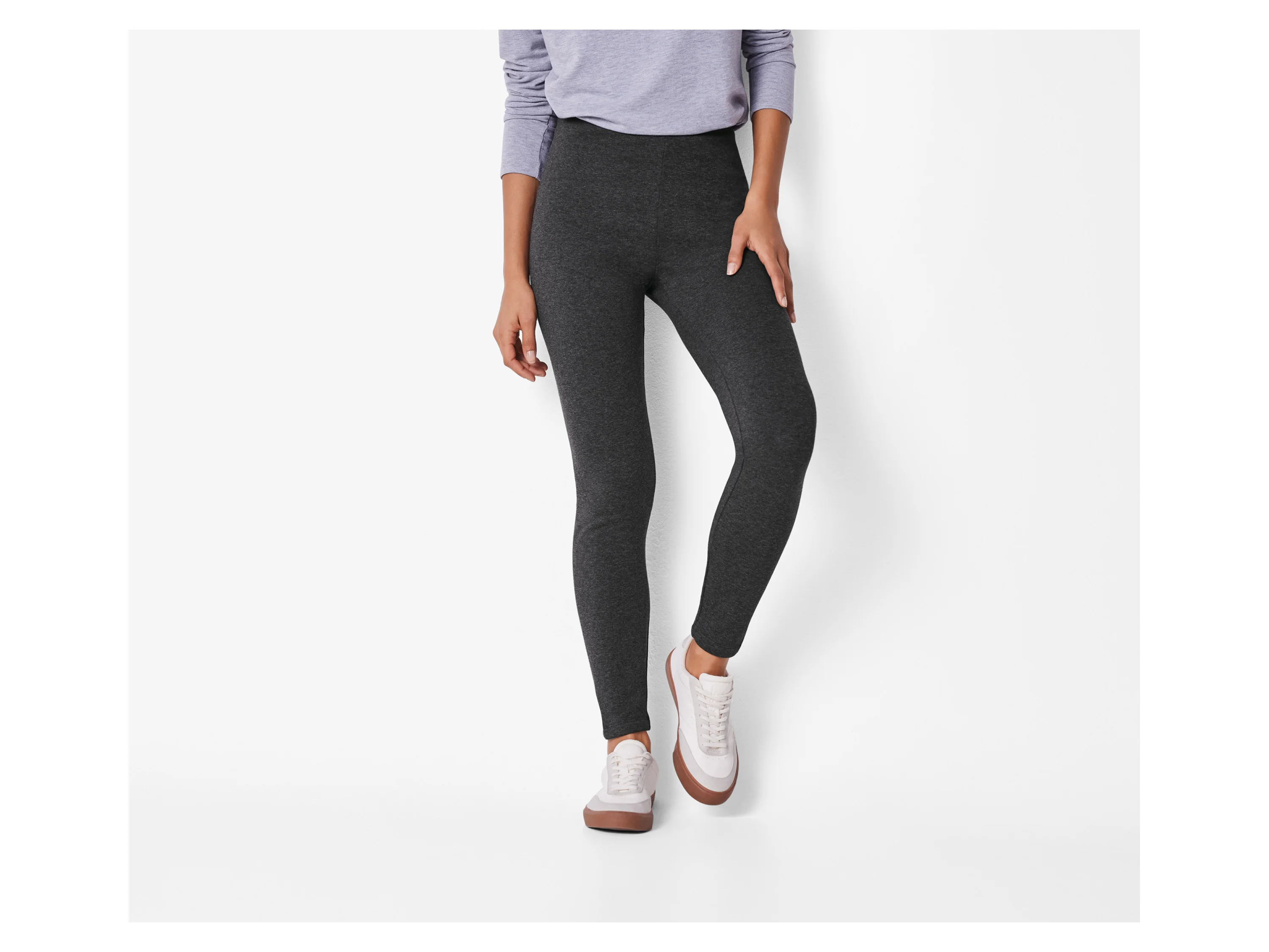 ESMARA® Damen Thermoleggings (Grau, M(40/42)) – Bild 2 von 4