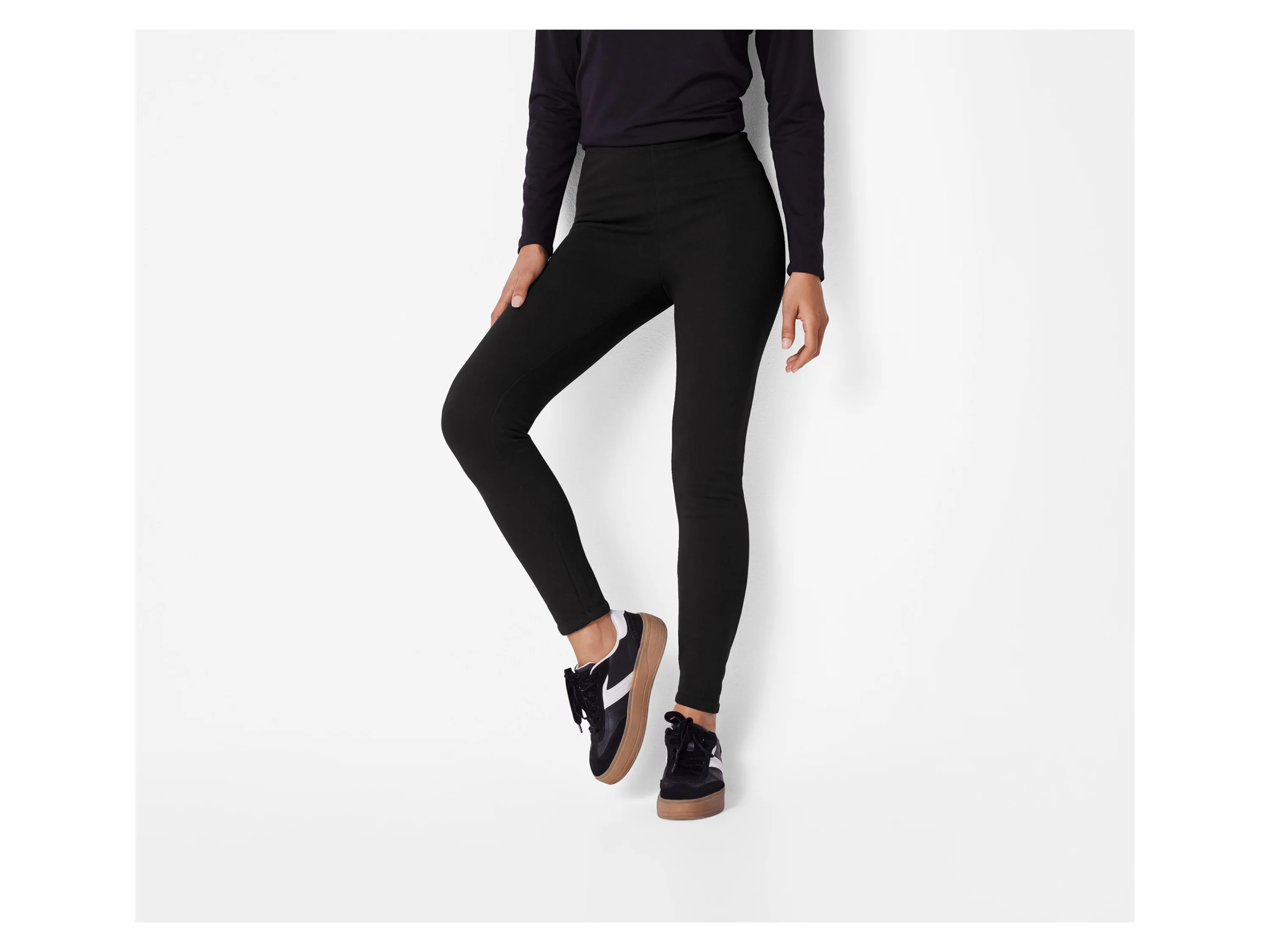 ESMARA® Damen Thermoleggings (Schwarz, XS(32/34)) – Bild 2 von 4
