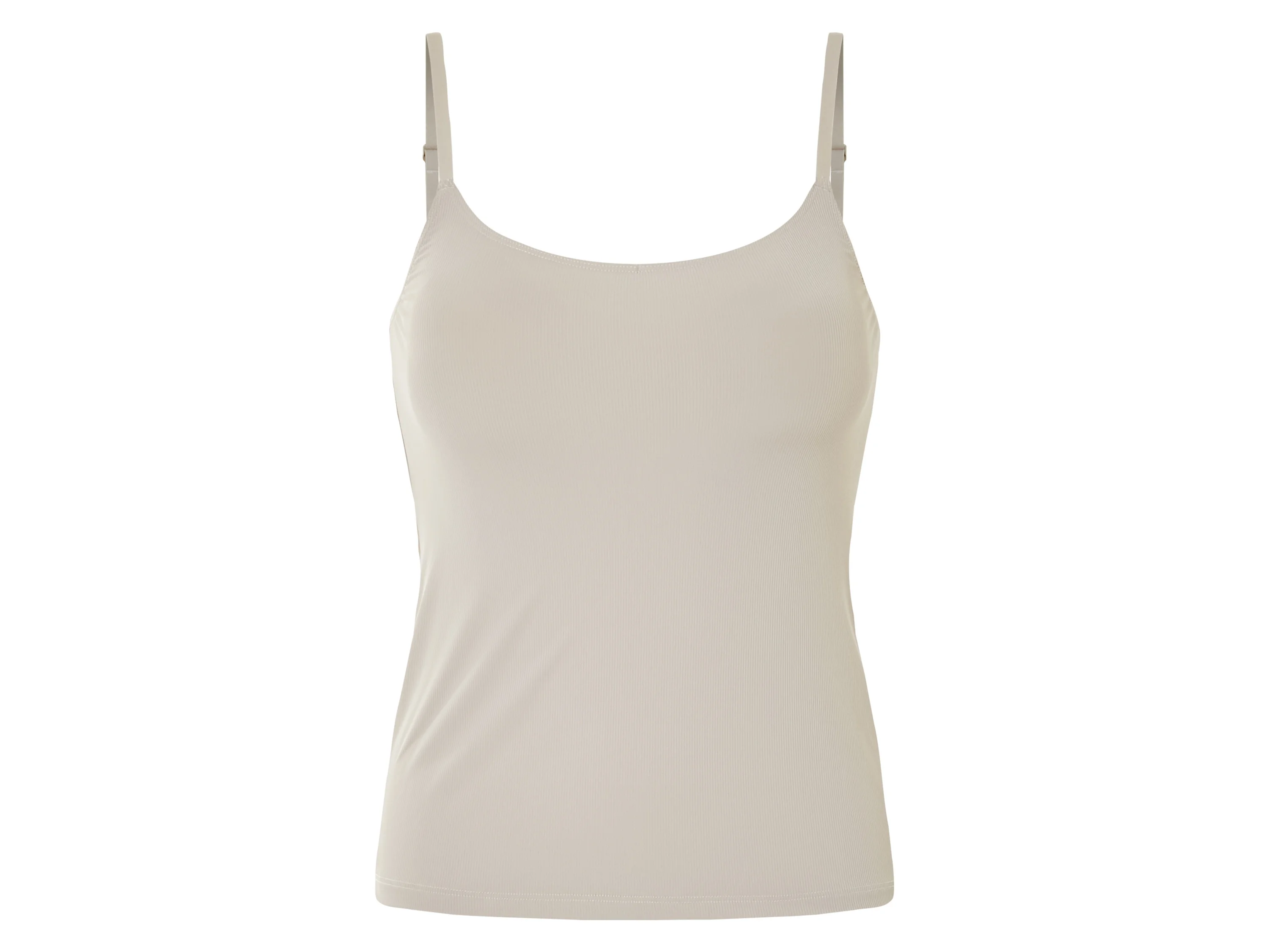 ESMARA® Damen Top, 2 Stück (weiß/beige, M(40/42)) – Bild 4 von 4
