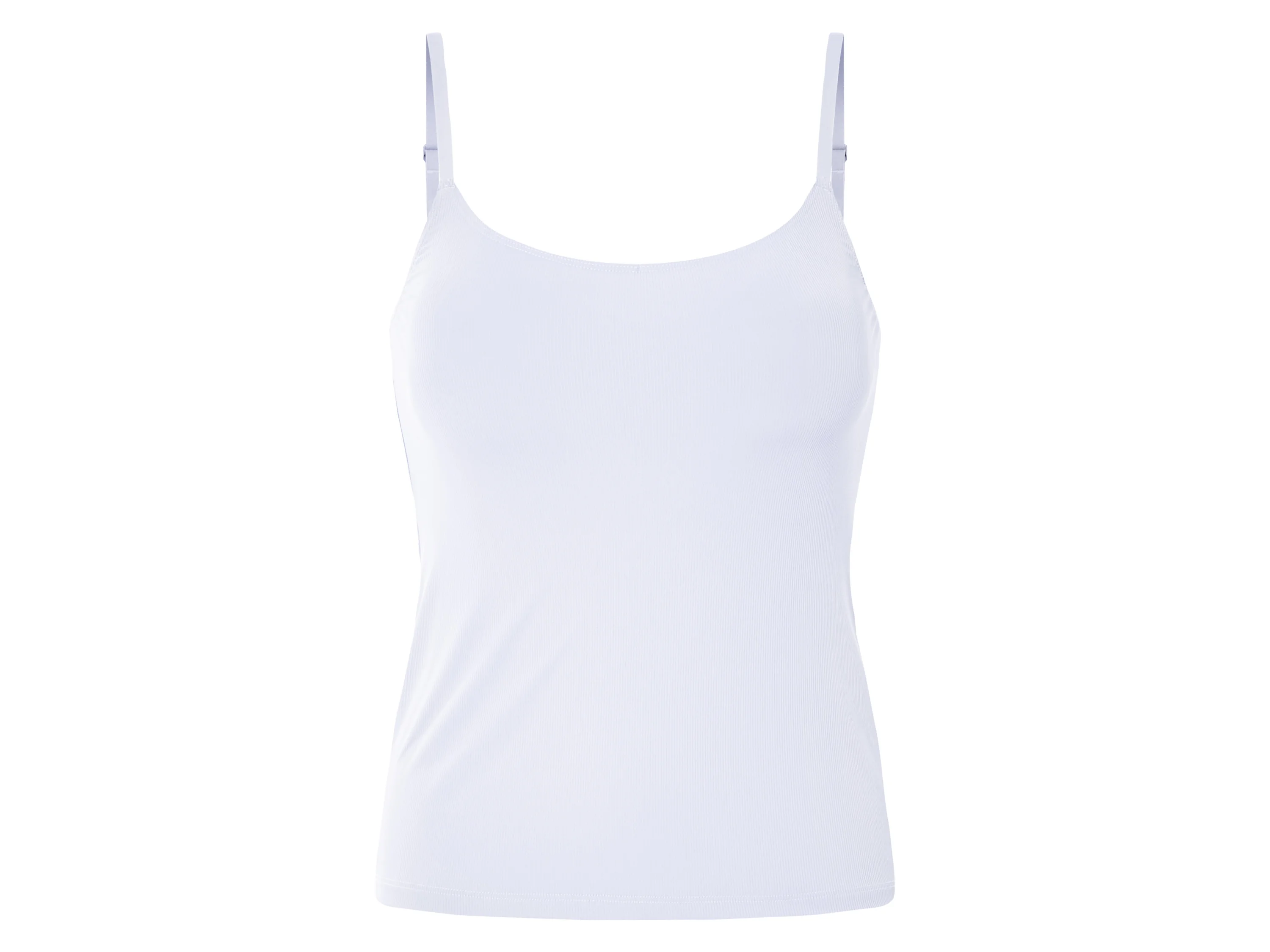 ESMARA® Damen Top, 2 Stück (weiß/beige, L(44/46)) – Bild 2 von 4
